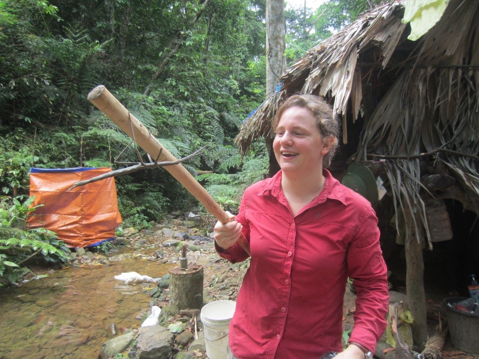 The huge stick insect! Photo: Le Cong Tinh